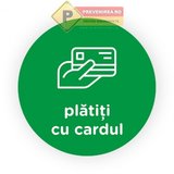 Semn verde plati cu cardul